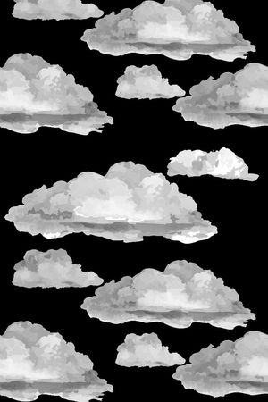 抽象男装图案印花华亿平台图片