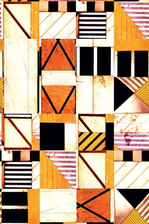 几何印花华亿平台图片