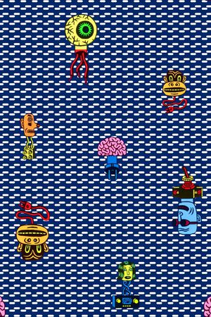 科学怪人物印花华亿平台图片