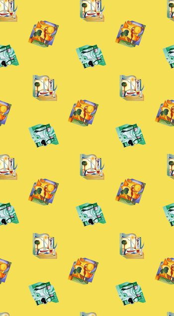 553683-原创抽象几何画设计