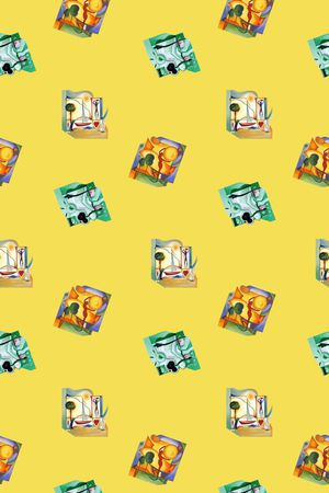 插画印花华亿平台图片