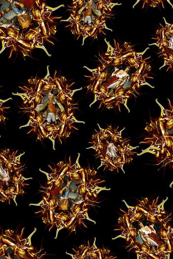 553703-复古油画金属边框