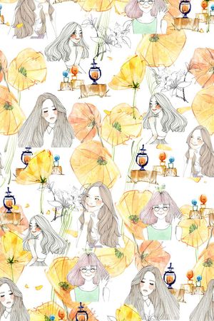 手绘印花华亿平台图片