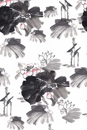 中国风印花华亿平台图片