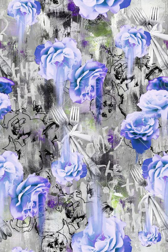 抽象复古印花华亿平台图片