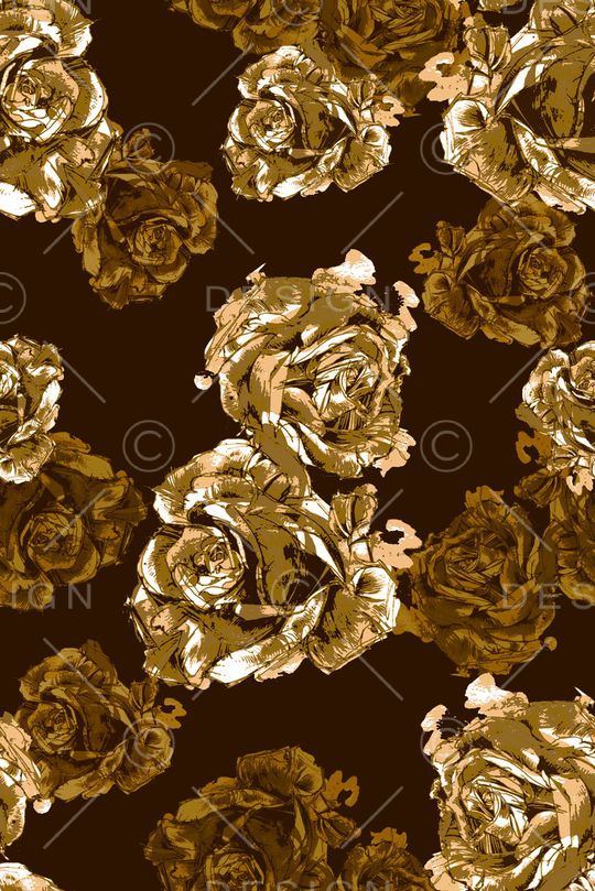 抽象男装图案印花华亿平台图片