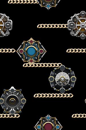 复古印花华亿平台图片