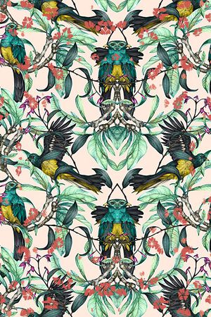 抽象印花华亿平台图片