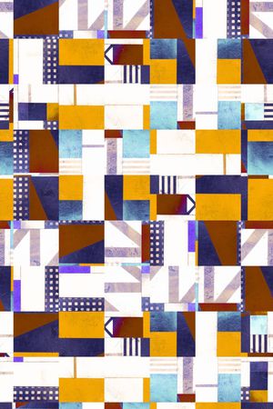 几何印花华亿平台图片