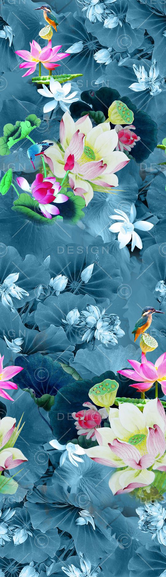 中国风印花华亿平台图片