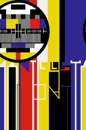 彩条印花华亿平台图片