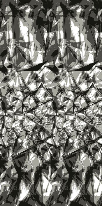 554096-抽象玻璃碎片男装图案