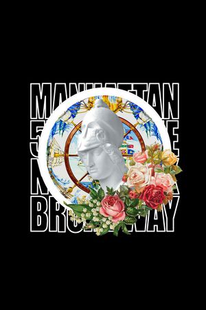 潮流时尚印花华亿平台图片