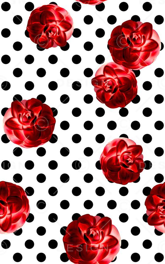 简约花卉印花华亿平台图片