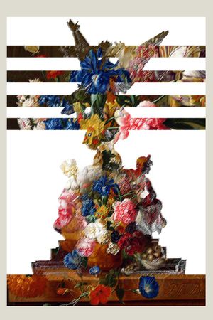 抽象印花华亿平台图片