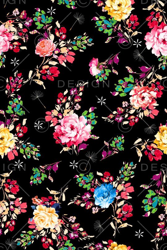 手绘印花华亿平台图片