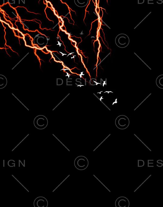 抽象男装图案印花华亿平台图片