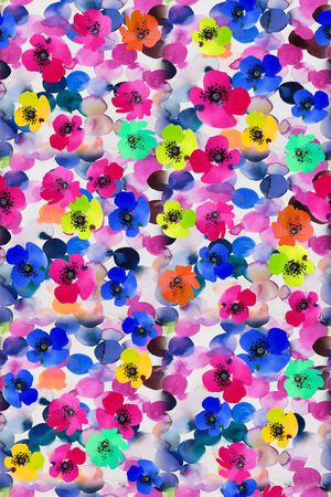 丝绸 棉布 化纤印花华亿平台图片