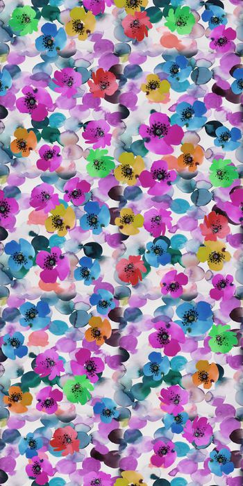 554257-水彩肌理  水彩小花