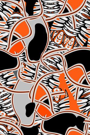 大气时尚印花华亿平台图片