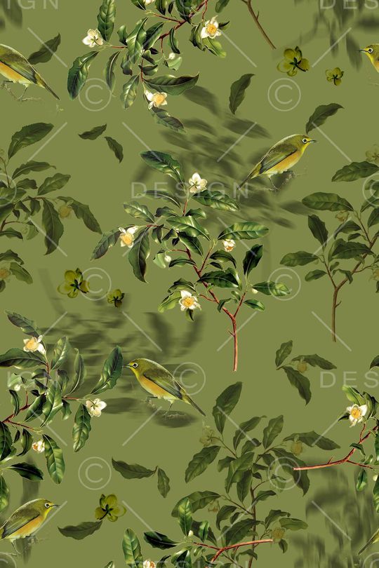 复古田园风印花华亿平台图片