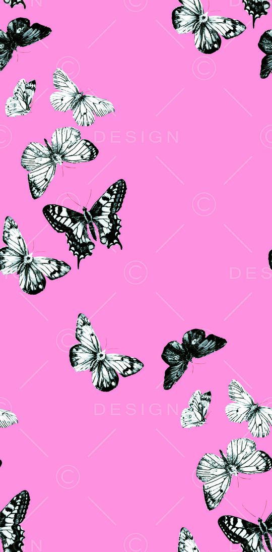 蝴蝶印花华亿平台图片