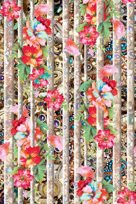 时尚潮流大牌印花华亿平台图片