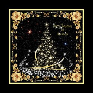 圣诞树印花华亿平台图片