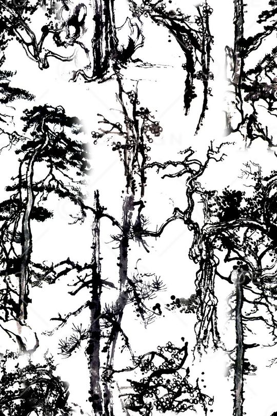 中国风印花华亿平台图片