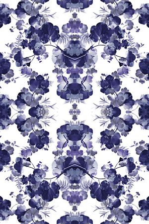 树叶华亿平台印花华亿平台图片