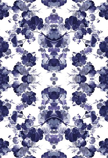 树叶华亿平台印花华亿平台图片