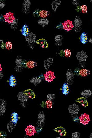 抽象印花华亿平台图片