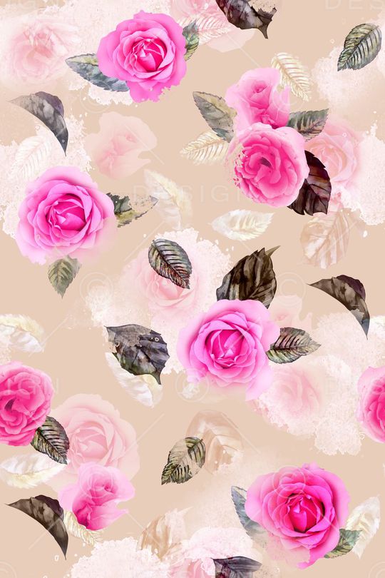 玫瑰印花华亿平台图片