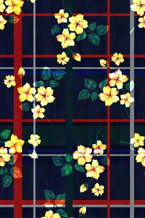 几何印花华亿平台图片