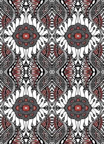 554624-复古 欧洲风 佩斯利涡旋纹 服装 