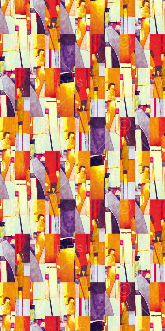 几何印花华亿平台图片