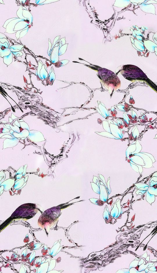 中国风印花华亿平台图片