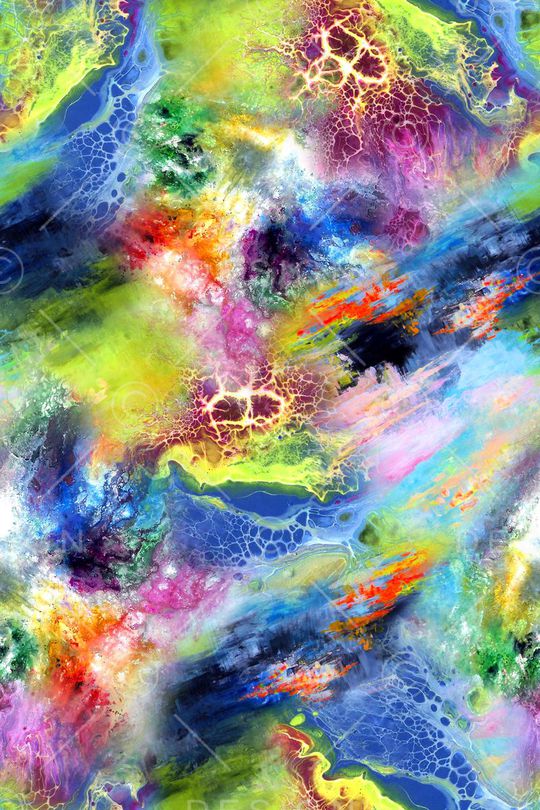 抽象印花华亿平台图片