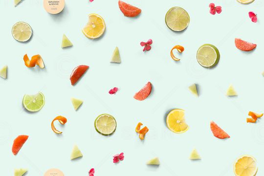 清新印花华亿平台图片