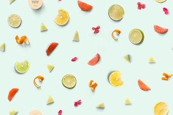 清新印花华亿平台图片