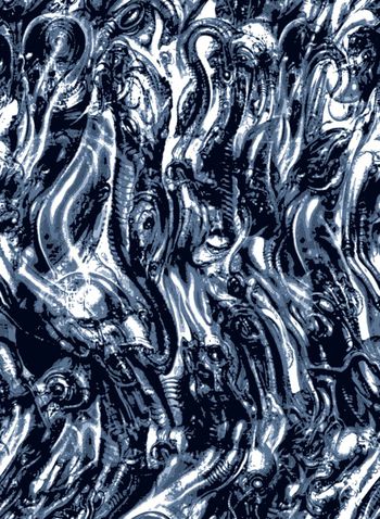 554812-抽象黑暗美学纹理男装图案