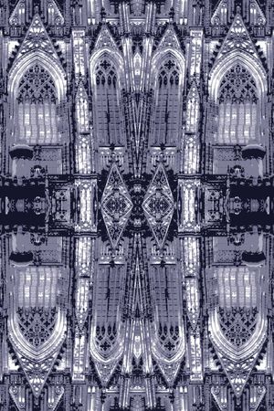 抽象男装图案印花华亿平台图片