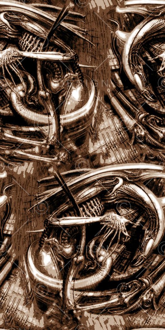 抽象男装图案印花华亿平台图片