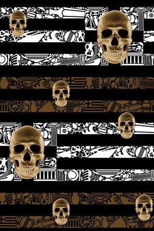 复古男装图案印花华亿平台图片