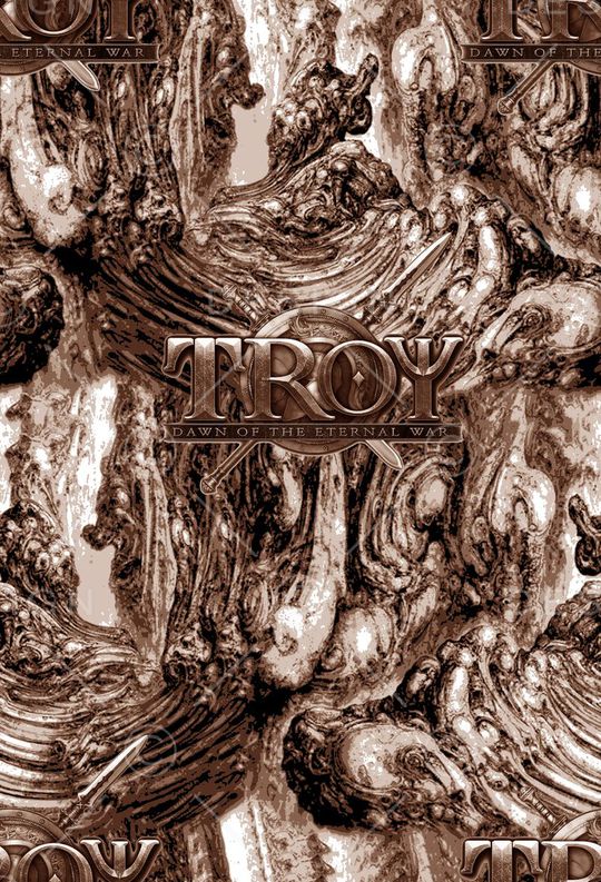 抽象男装图案印花华亿平台图片