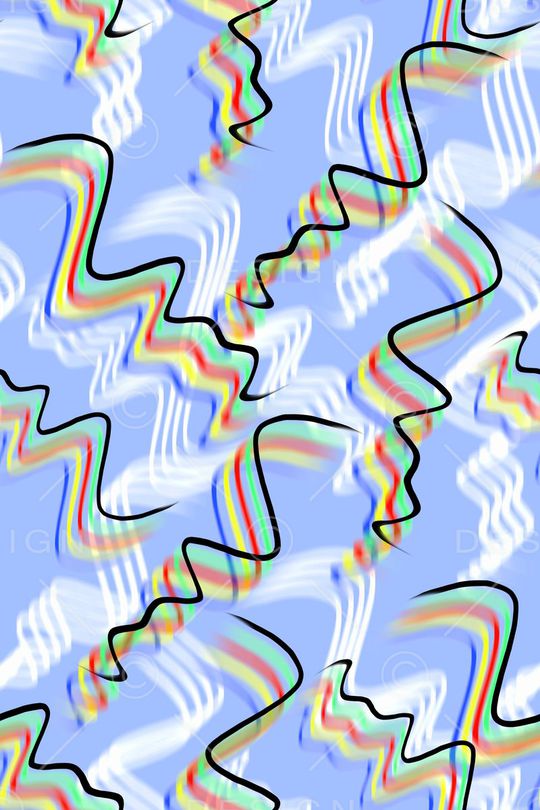 线条印花华亿平台图片