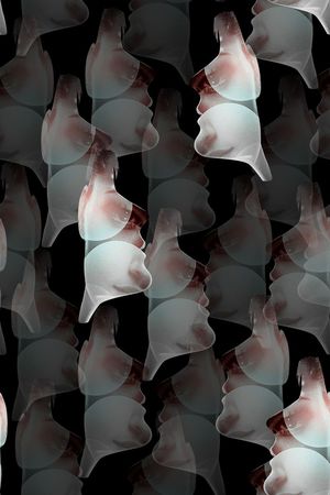 抽象印花华亿平台图片