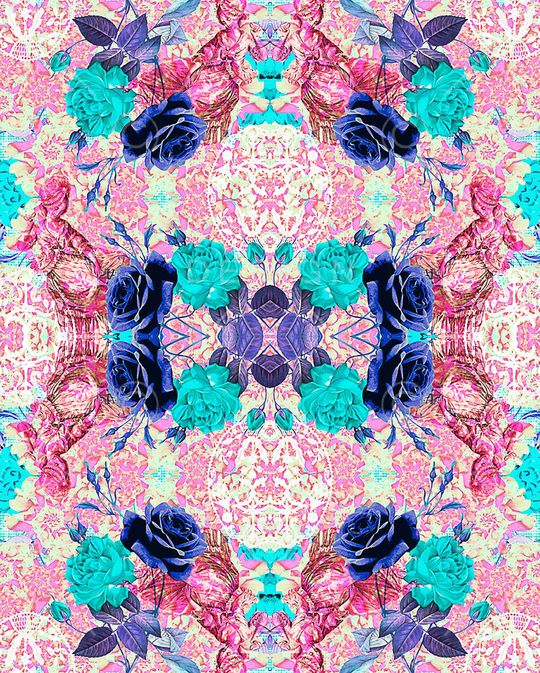 欧洲风情格调建筑印花华亿平台图片