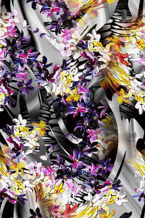 油画大气印花华亿平台图片