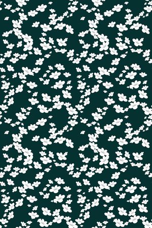 白色印花华亿平台图片